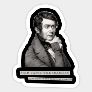 John Frost Sticker